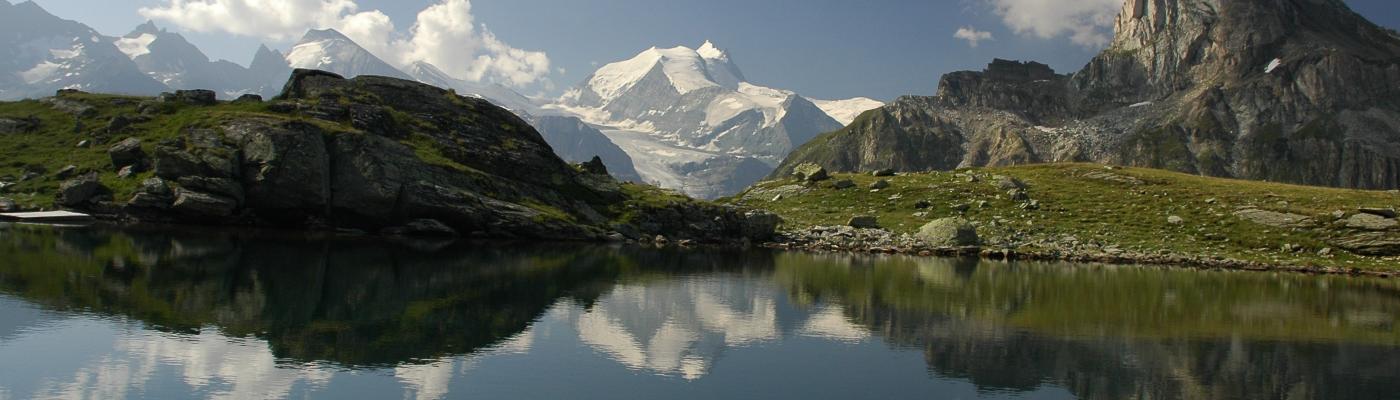 Instants de sérénité au pied des 4000 du Valais...